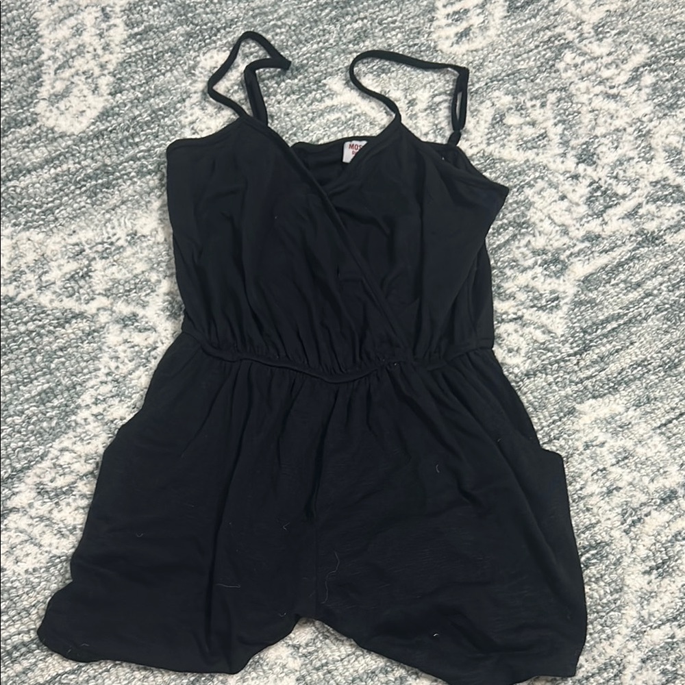 Mossimo Supply Co Black Dress with Blouson Waist